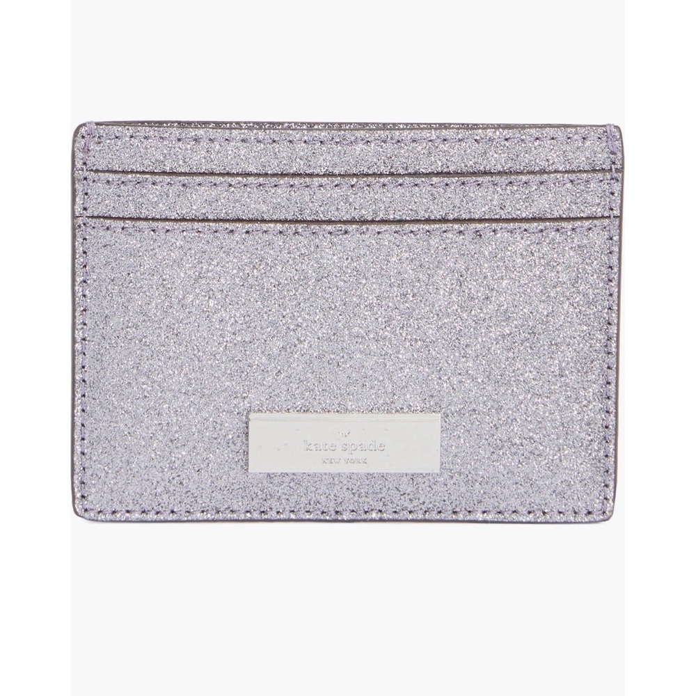 Kate Spade New York kenzie glitter card case